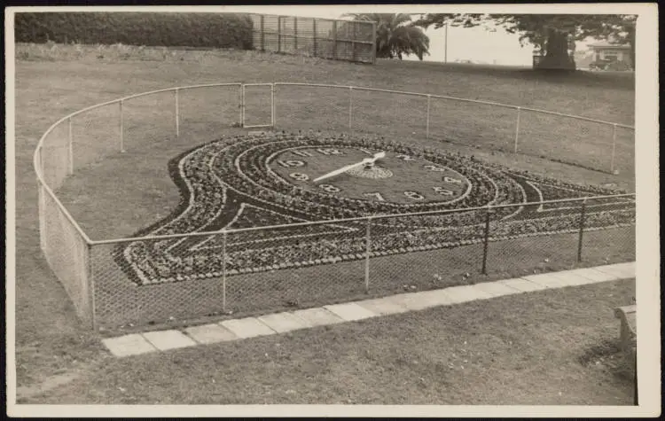 Floral clock, Jellicoe Park, Onehunga