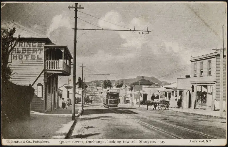 Queen Street, Onehunga, 1900s