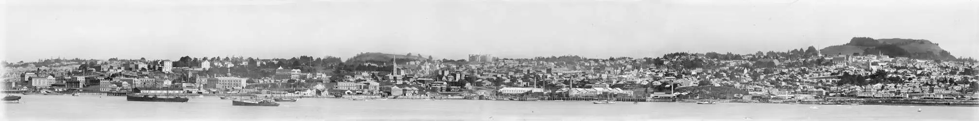 Auckland waterfront and central city, 1901