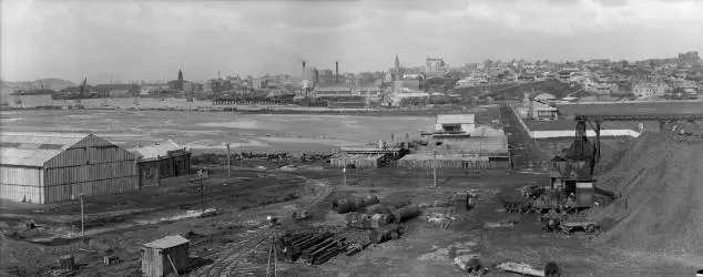 Freemans Bay Reclamation, 1912
