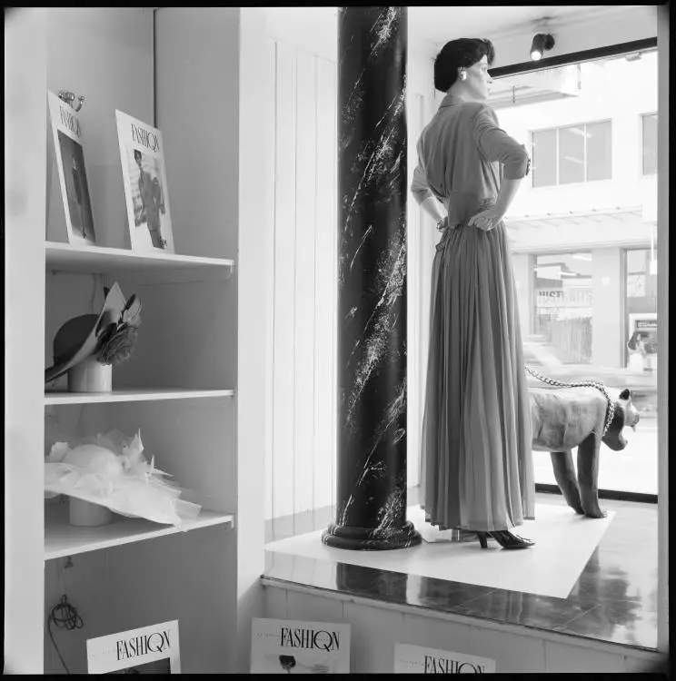 Patrick Steel fashion boutique, Parnell Road, 1989