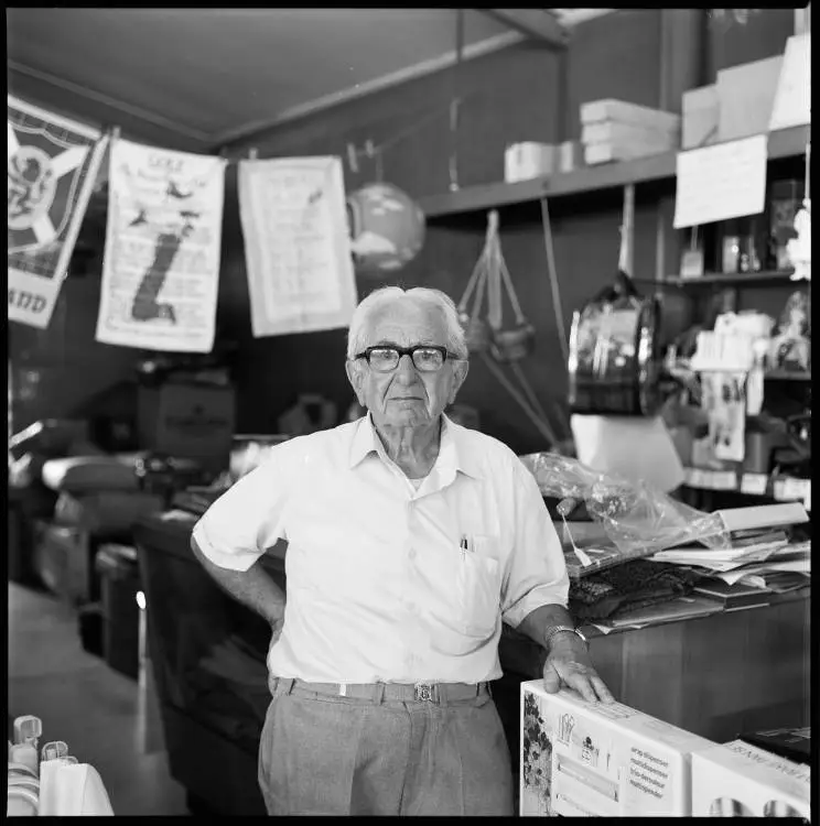 Sydney Samuels, Glen Innes Shopping Centre, 1990
