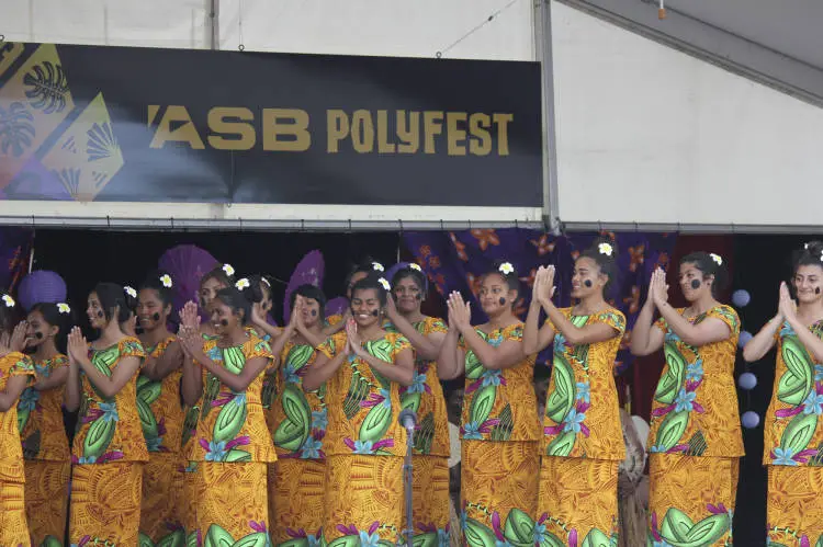 Fijian meke dance, ASB Polyfest.