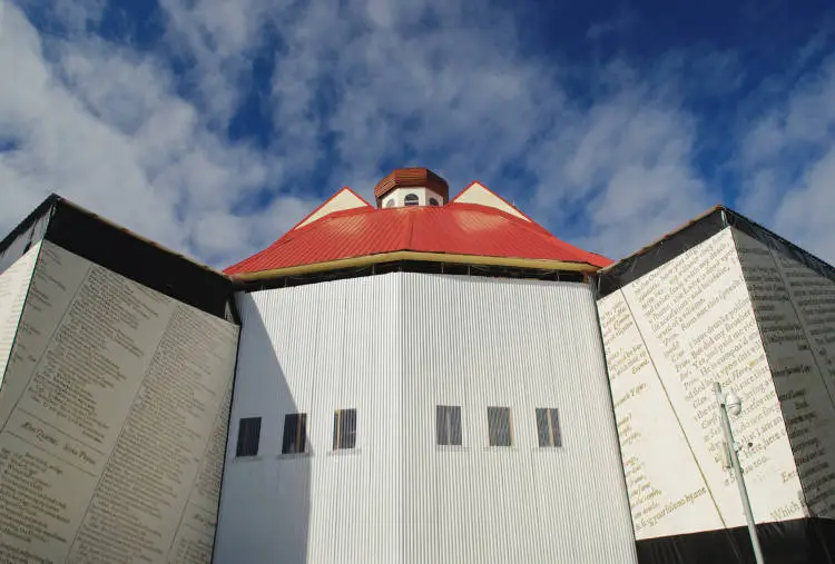 Pop-up Globe Theatre at Ellerslie Racecourse, 2017