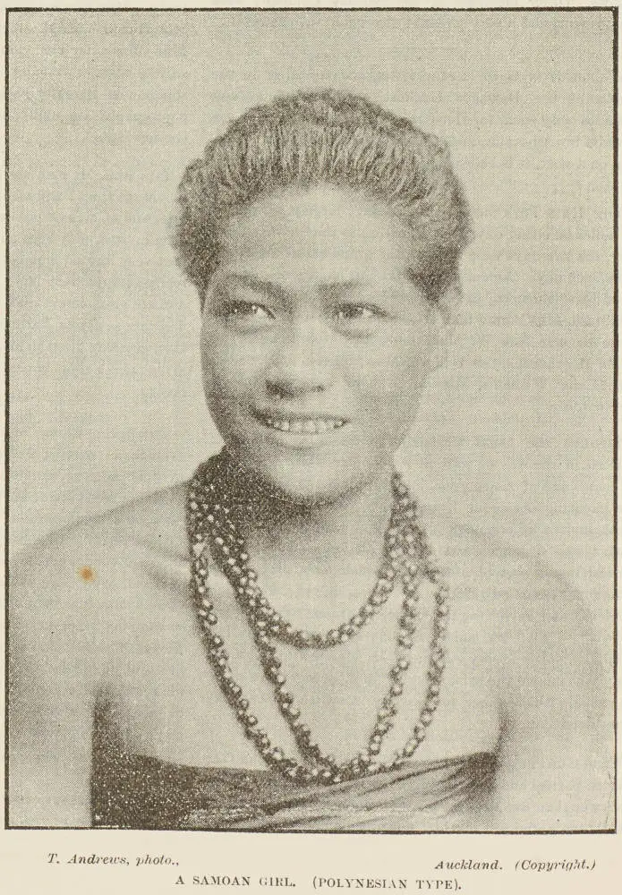 A Samoan girl