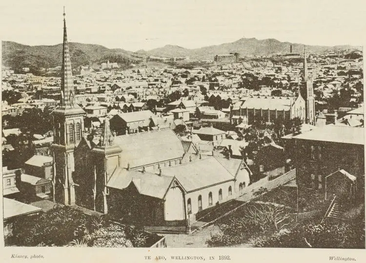 Te Aro, Wellington, 1892