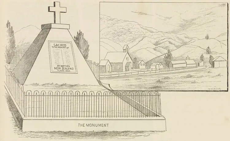 The monument at Wairau