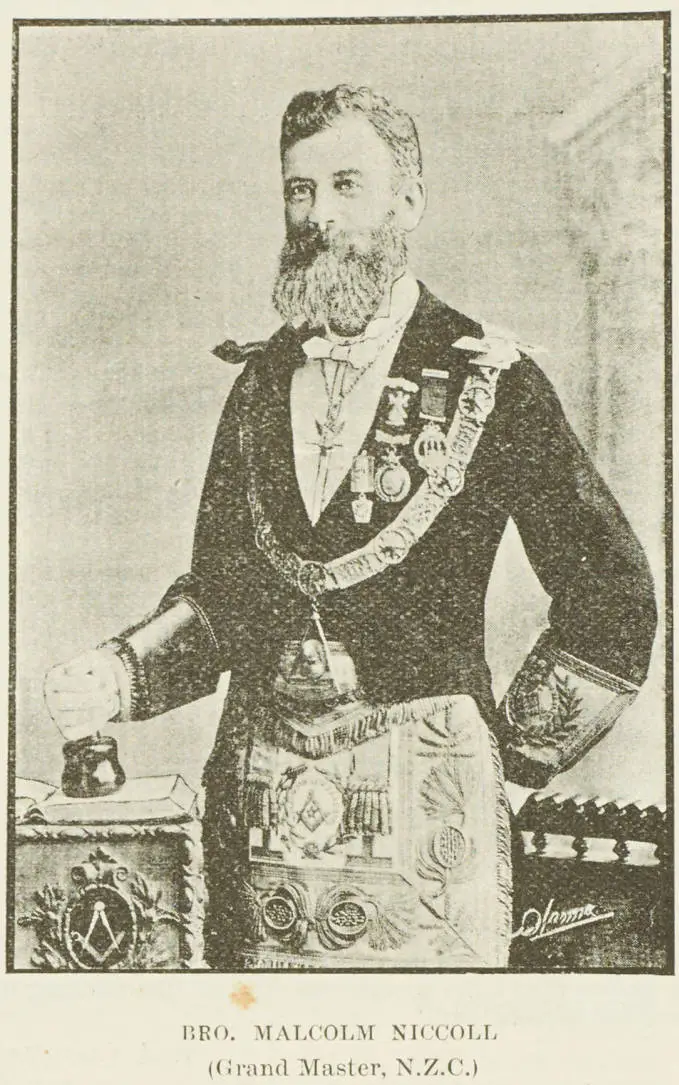 Bro. Malcolm Niccol (Grand Master, N.Z.C.)