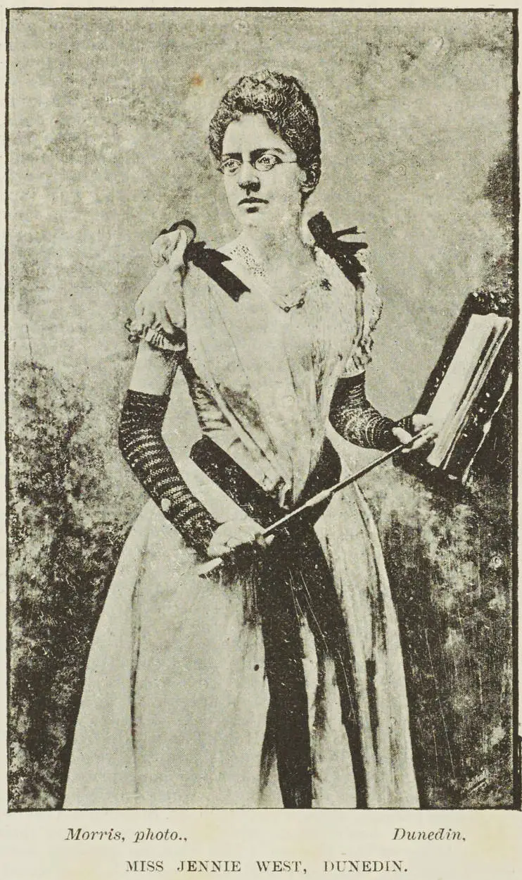 Miss Jennie West, Dunedin