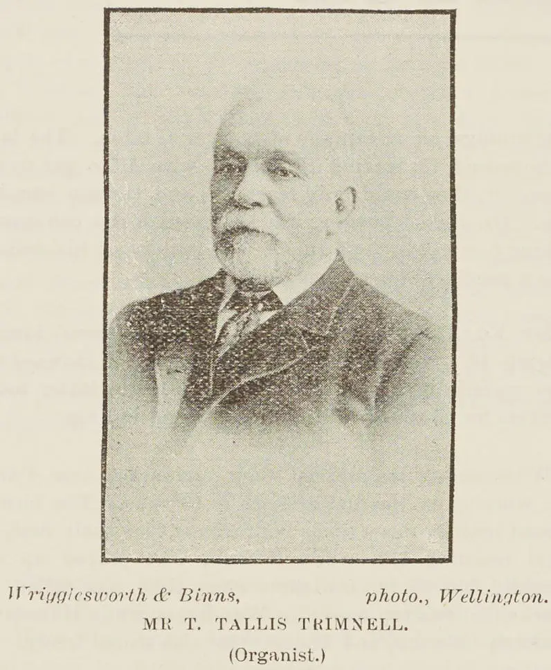 Mr T. Tallis Trimnell, organist