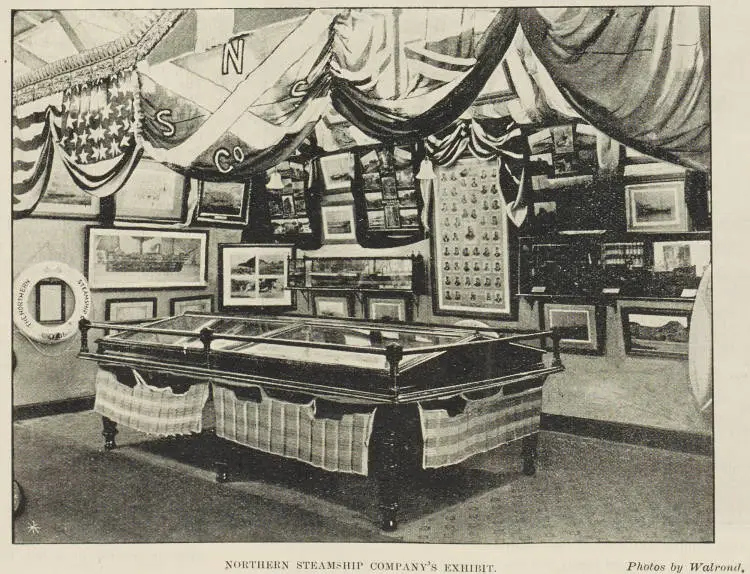 Northern Steamship Company's exhibit