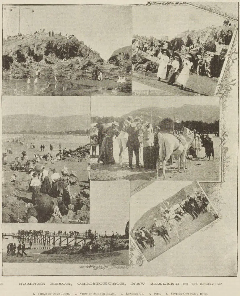 Sumner Beach, Christchurch, New Zealand