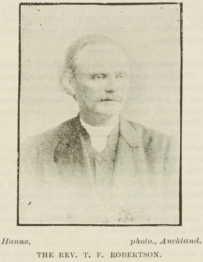 The Rev. T. F. Robertson