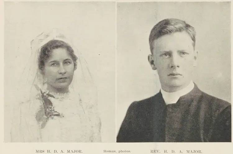 Mrs H. D. A. Major, Rev. H.D.A. Major