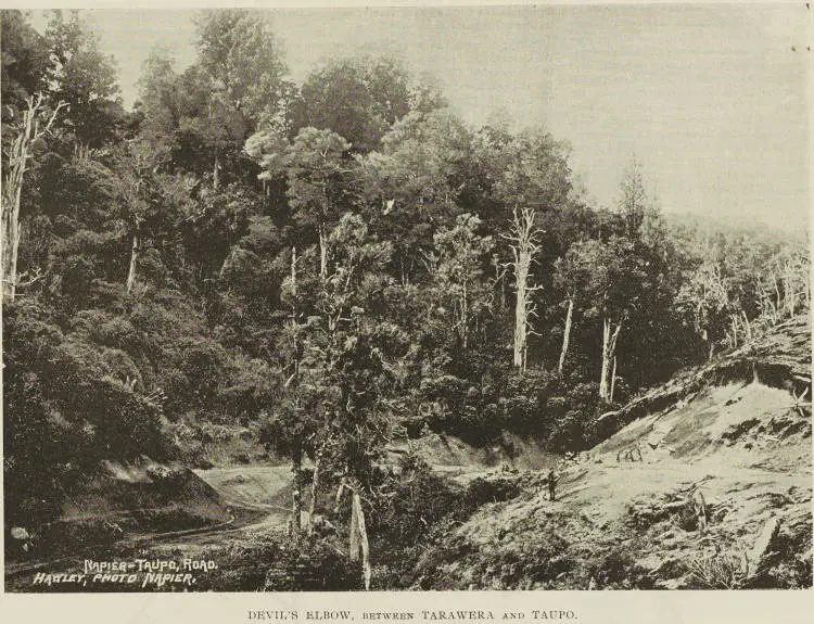 Devil's Elbow, between Napier and Tarawera