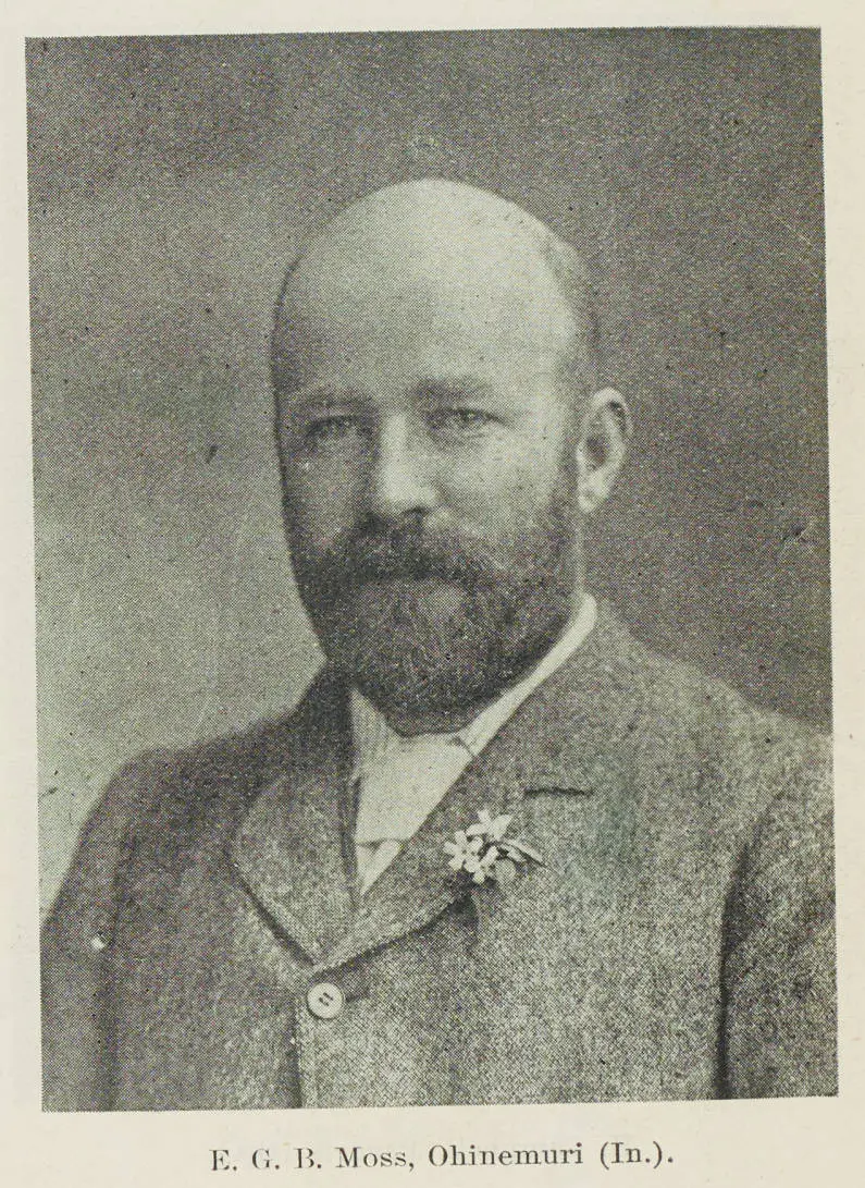 E. G. B. Moss, Ohinemuri (In.)