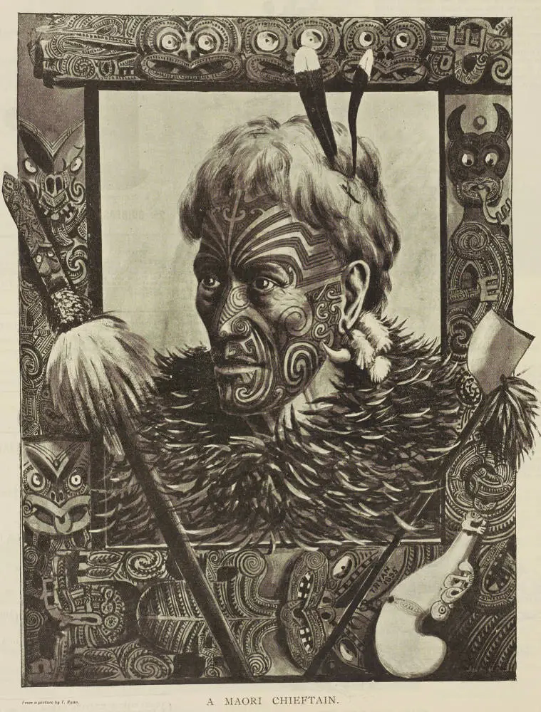 A Māori chieftain