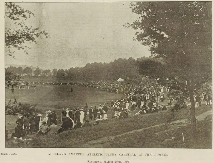 Auckland Amateur Athletic Club's carnival in the Domain