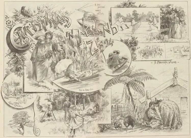 Christmas in New Zealand, 1894