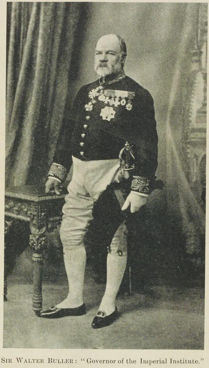 Sir Walter Buller: 'Governor of the Imperial Institute'