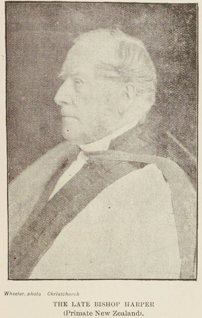 The late Bishop Harper (Primate of New Zealand)
