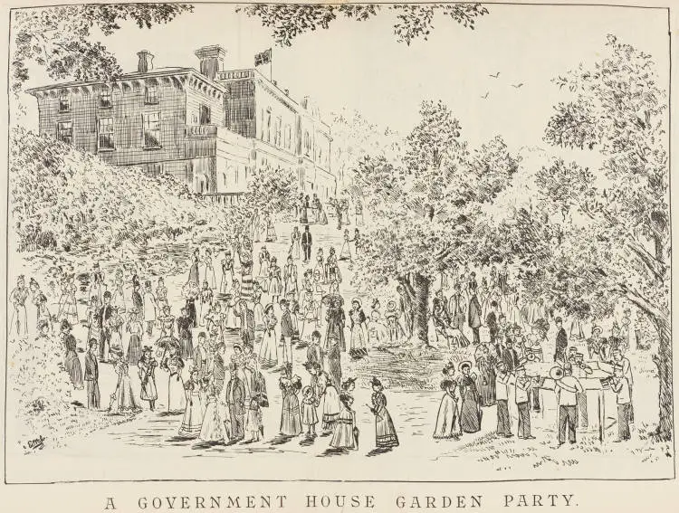 A Government House garden party