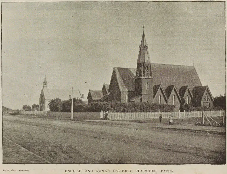 English and Roman Catholic churches, Patea