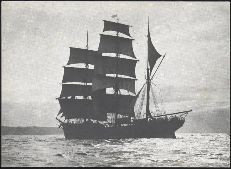 Rona under sail