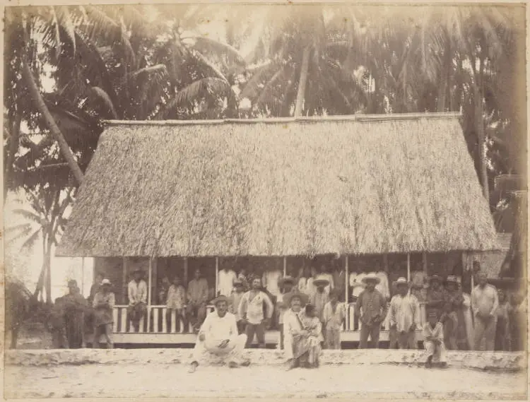 Tukao, Manihiki, northern Cook Islands, 1886