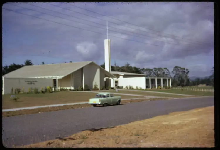 Mormon church, Hamilton, 1961