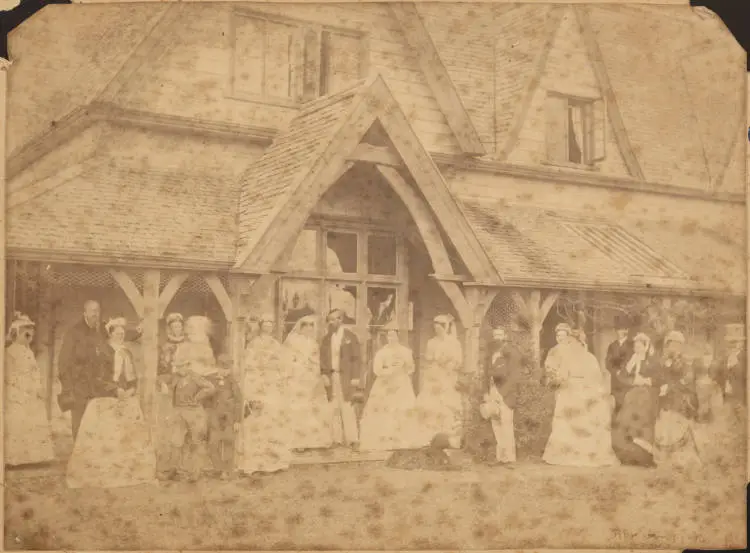 Wedding of William Campbell Walker and Margaret Wilson at Broomfield, 1871