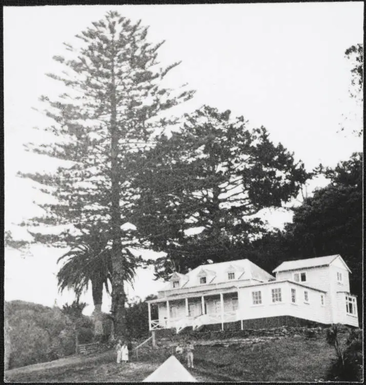 Vaughan Homestead on official opening day, Long Bay, 1996