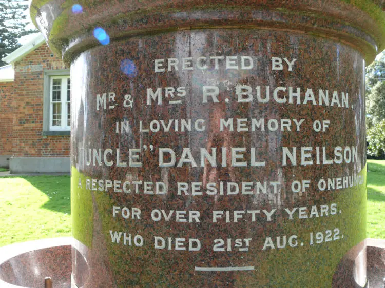 Drinking fountain, Jellicoe Park, Onehunga, 2008