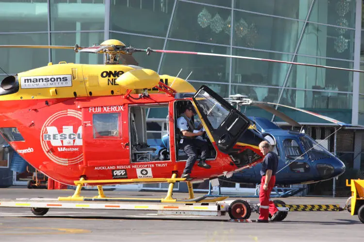 Westpac Rescue Helicopter, Mechanics Bay, 2009