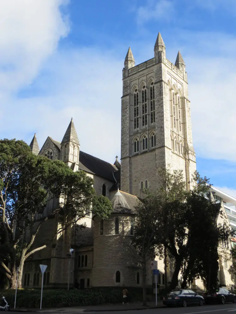St Matthew's Church, Hobson Street, Auckland Central, 2012