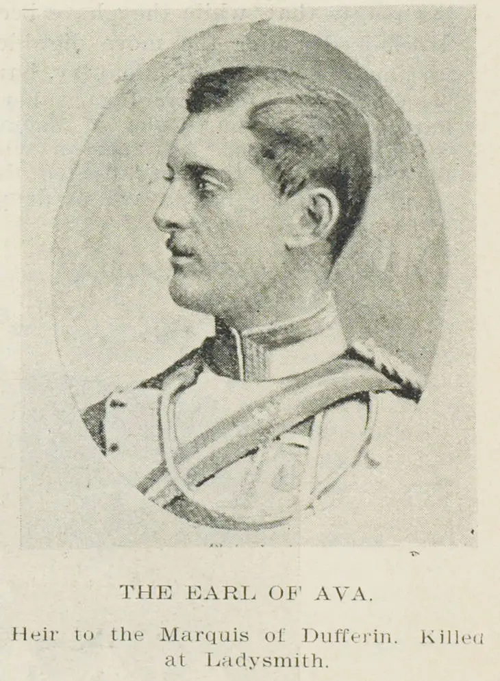 The Late Earl of Ava