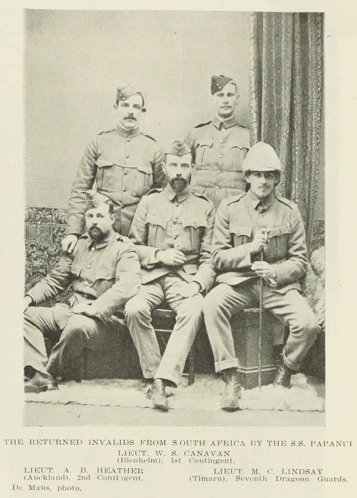 The returned invalids from South Africa by the S.S. Papanui