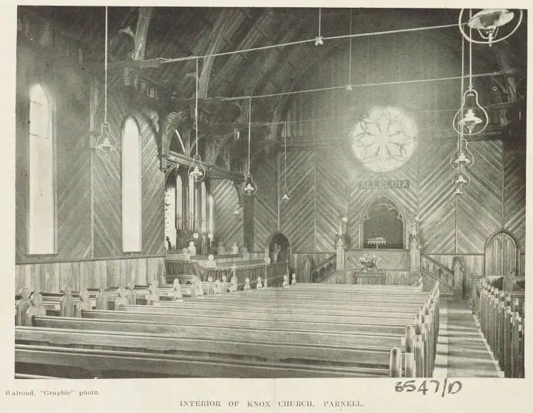 Knox Church in Parnell, Auckland