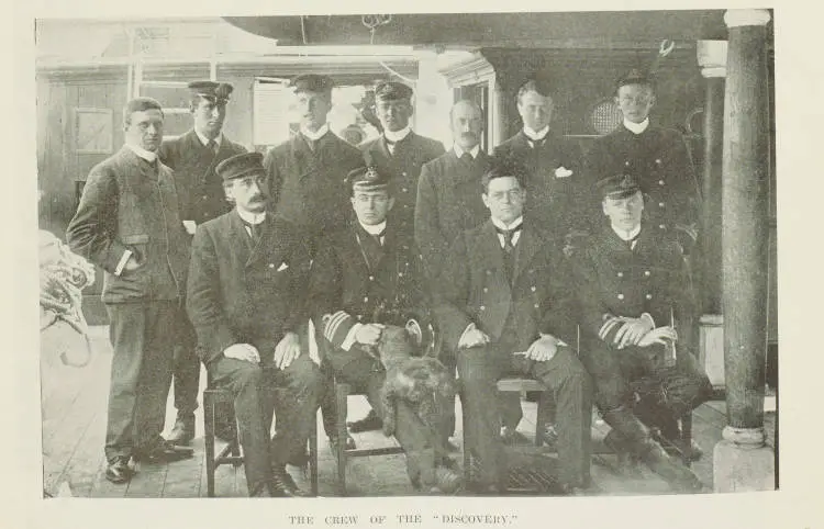 The exploring vessel 'Discovery'