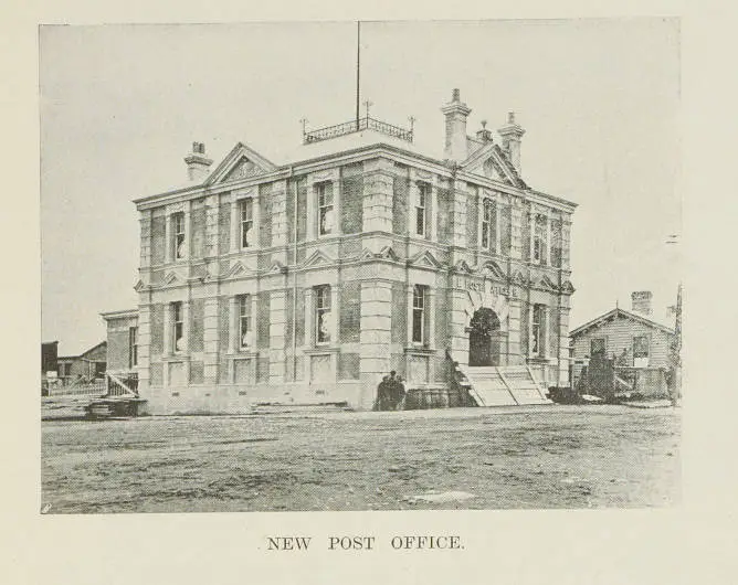 Onehunga: the western port of Auckland: new post office