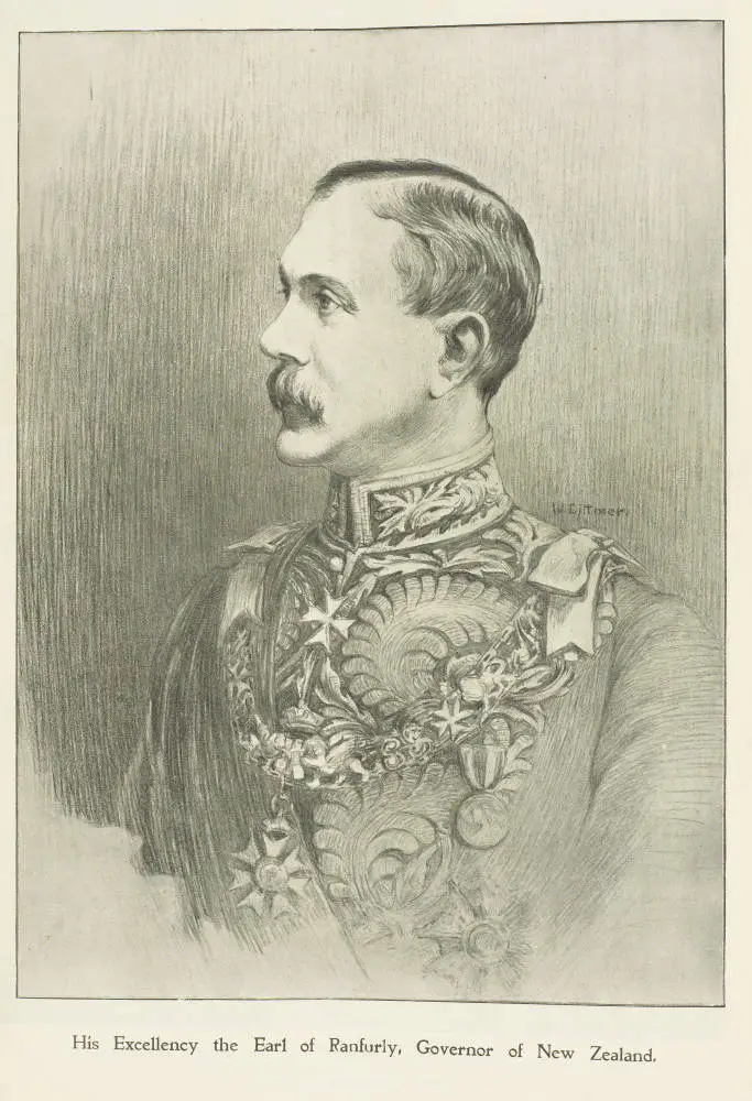 His Excellency the Earl of Ranfurly, Governor of New Zealand