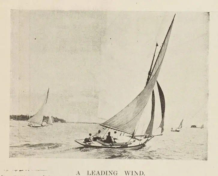 A leading wind