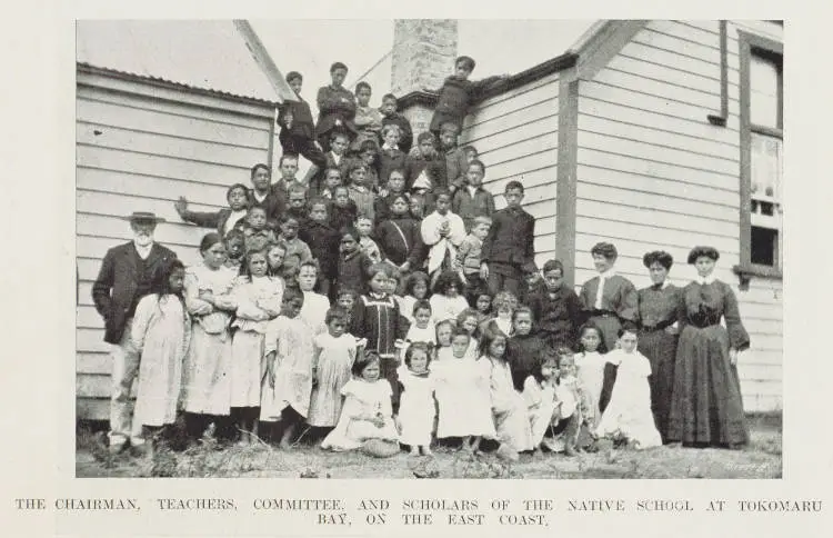 The chairman, teachers, committee and scholars of the native school at Tokomaru Bay, on the East Coast