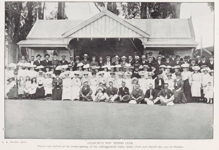 Otahuhu's new tennis club
