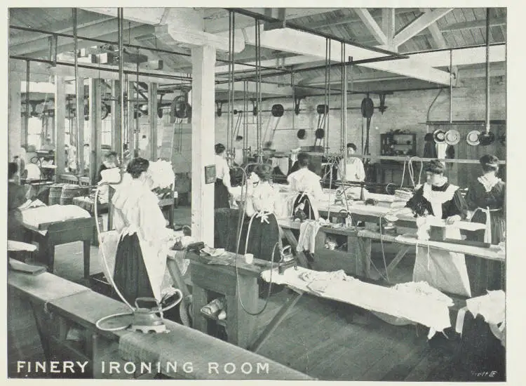 Finery ironing room