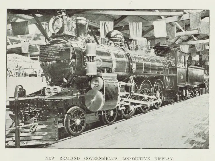 New Zealand Government's locomotive display