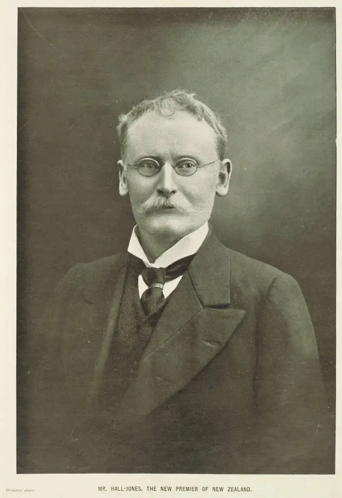 Mr Hall-Jones, the new Premier of New Zealand