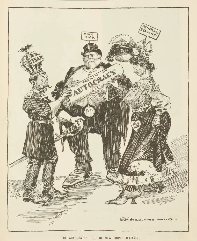 The autocrats: or, the new triple alliance
