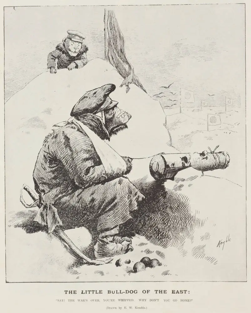 The Little Bulldog of the East: 'Say: the war's over, you're whipped.Why don't you go home!'