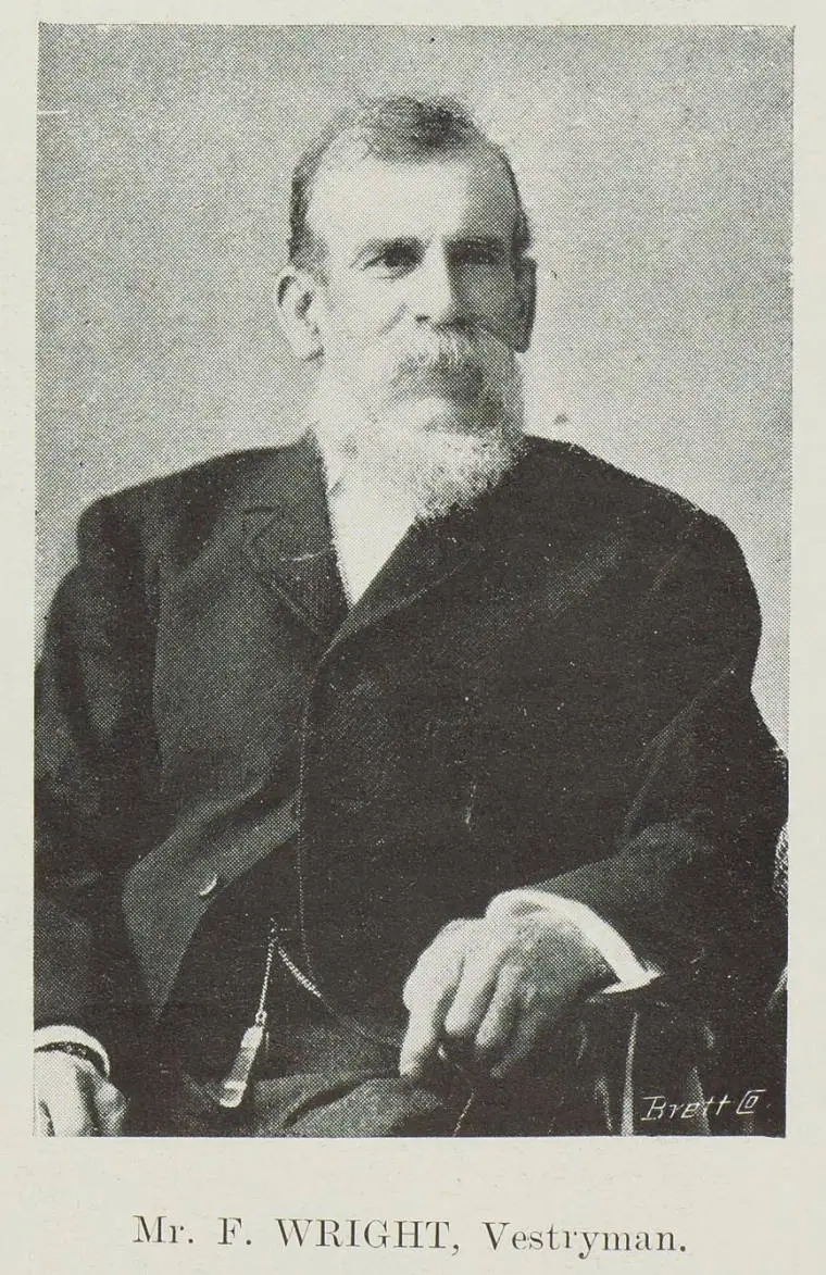 Mr F Wright, vestryman